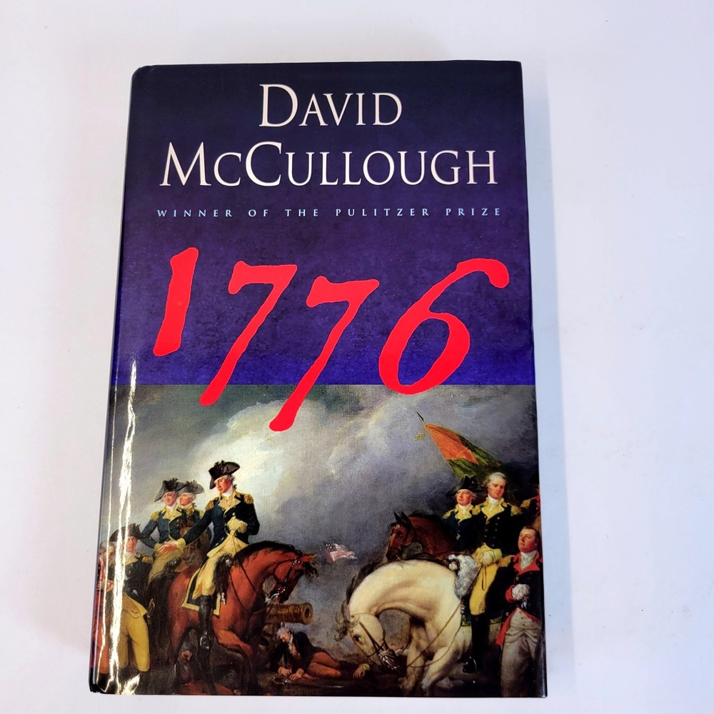 Simon & Schuster 1776 Book David McCullough Hardcover American Revolution